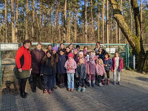Kinderchor 2025 Gruppenfoto in Wannsee